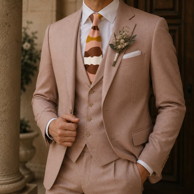 Aesthetic Shape Pattern Tie (Creator Uploaded)