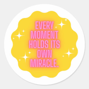 Aesthetic Sparkle Quote Sticker