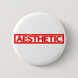 Aesthetic Stamp 2 Inch Round Button