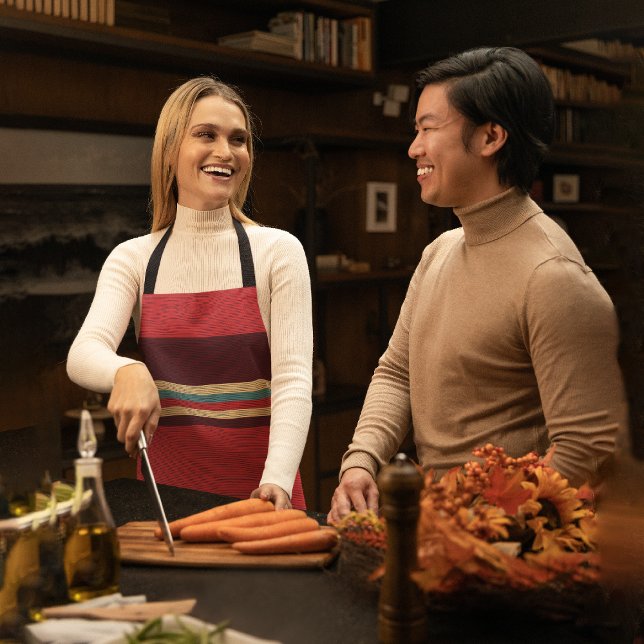 Aesthetic Stripes Apron (Creator Uploaded)