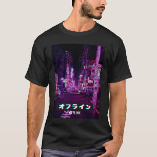 Aesthetic Style Vaporwave Japan 80s Meme Sad Glitc T-Shirt