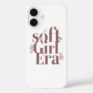 Aesthetic Trendy "Soft Girl Era" iPhone 16 Case