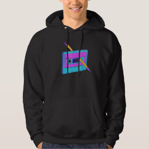Aesthetic Vaporwave Clothes Synthwave Retrowave 80 Hoodie