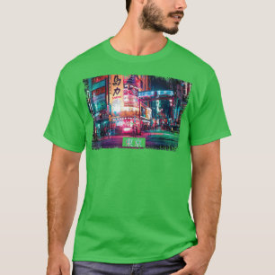 Aesthetic Vaporwave Japan 80s 90s Meme Tokyo 48 T-Shirt