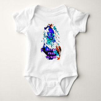 Aesthetic Vaporwave Japanese Futurism Anime Baby Bodysuit