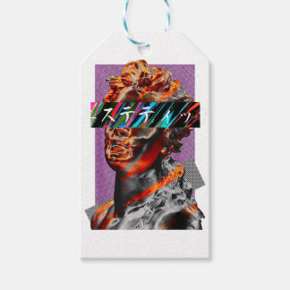 Aesthetic Vaporwave Japanese Futurism Gift Tags