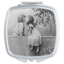 Aesthetic Vintage Black and White childhood love