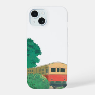 Aesthetic Vintage Train Art Print   Nature Travel  iPhone 15 Case