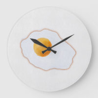 Aesthetic Watercolor Fried Egg Minimalist Art Prin