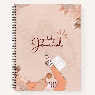 Aesthetic Watercolor My Daily Journal