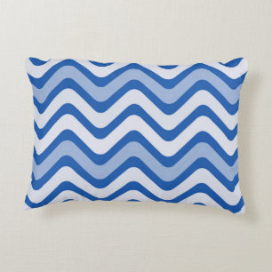 Aesthetic Waves Accent Pillow