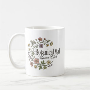 Aesthetic Wildflower Wreath Coffee Mug