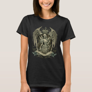 Aesthetic Y2k Fairy Wings Skeleton Alt Grunge T-Shirt