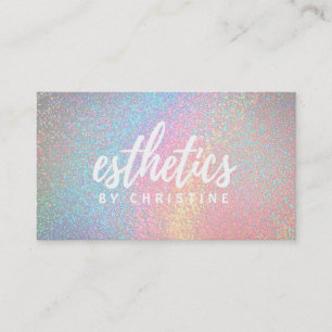 aesthetician appointment card