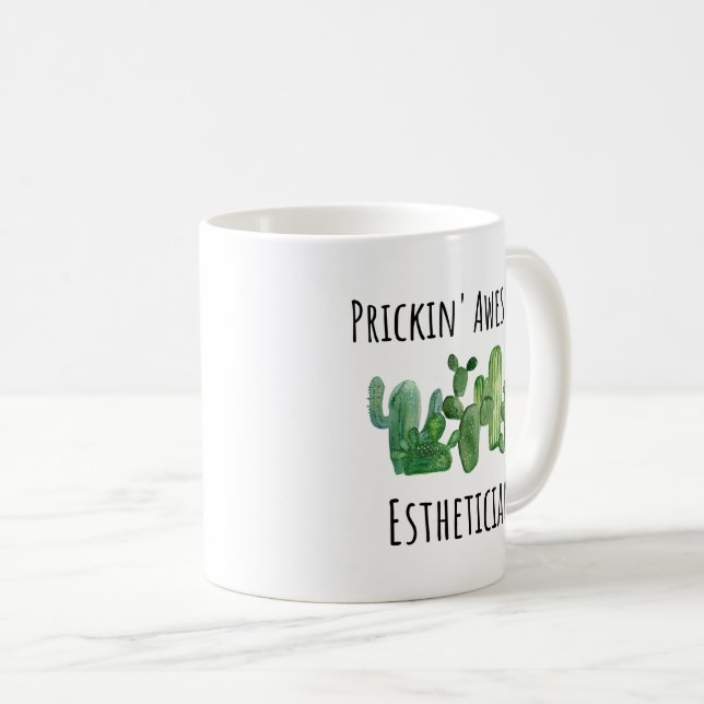 Aesthetician Beautician Gift Idea Mug (Front Right)