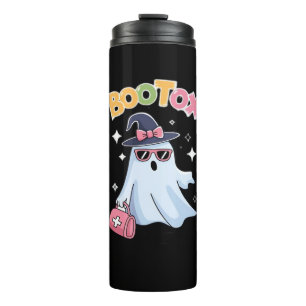 Aesthetician Botox Halloween Aesthetic Nurse Plast Thermal Tumbler