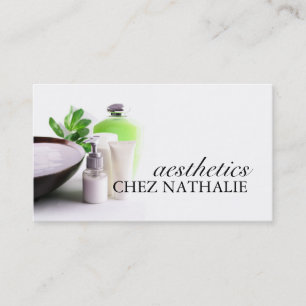 Aesthetician Business Card
