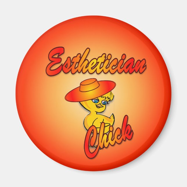 Aesthetician Chick #5 Magnet (Front)