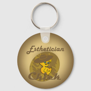 Aesthetician Chick #6 Keychain