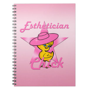 Aesthetician Chick #8 Notebook