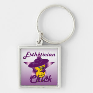 Aesthetician Chick #9 Keychain