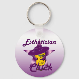 Aesthetician Chick #9 Keychain