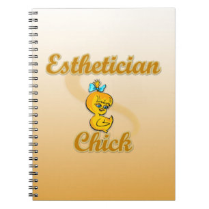 Aesthetician Chick Notebook