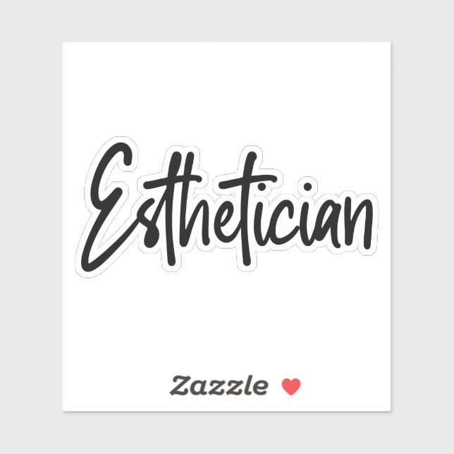 Aesthetician Cosmetologist Beautician makeup artis (Sheet)