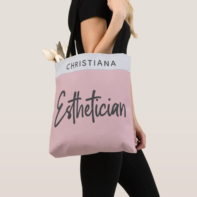 Aesthetician Cosmetologist Beautician makeup artis Tote Bag (Close Up)