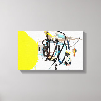 Aether Kiosk Art Canvas Print