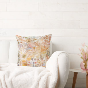 Aethereal Arty Late Summer Throw Pillow