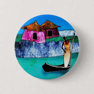 af076 Africa retro vintage style gifts 2 Inch Round Button