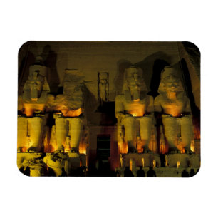 AF, Egypt, Abu Simbel. Colossal Figures of Magnet