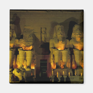 AF, Egypt, Abu Simbel. Colossal Figures of Magnet