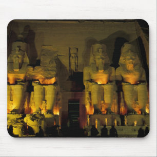 AF, Egypt, Abu Simbel. Colossal Figures of Mouse Pad