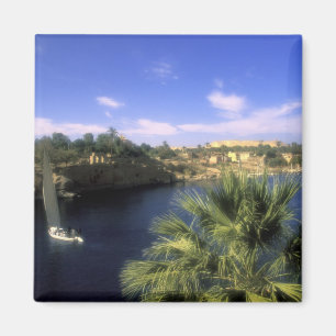 AF, Egypt, Upper Egypt, Aswan. River Nile, Magnet