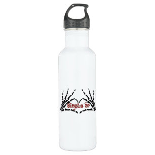 Af Skeleton Hands Heart Classic 710 Ml Water Bottle