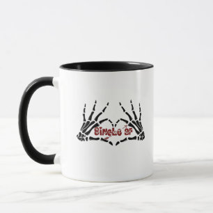 Af Skeleton Hands Heart Classic Mug