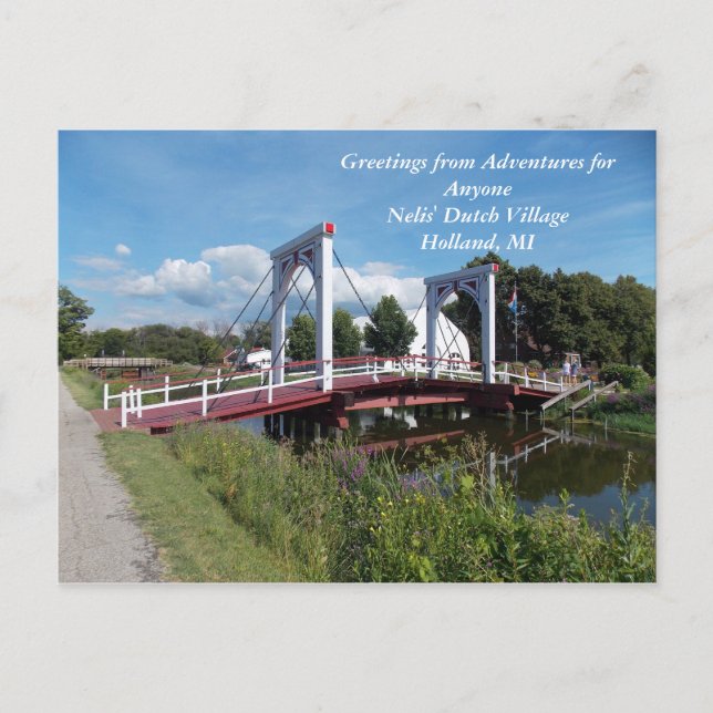 AFA Nelis Dutch Village Postcard (Front)