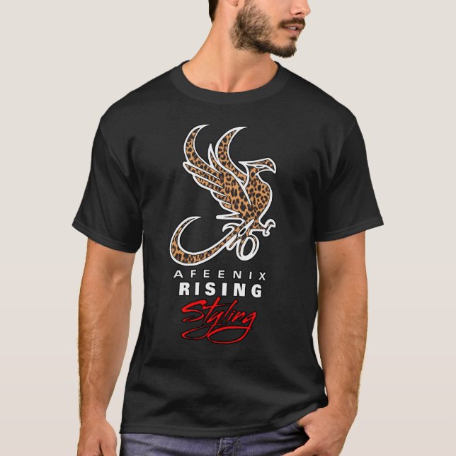 AFEENIX RISING STYLING BROWN SHIRT (Front)