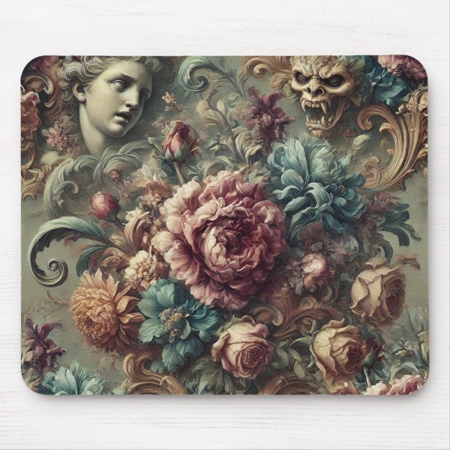 Affectionate Wrath – Gothic Victorian Mouse Pad (Front)