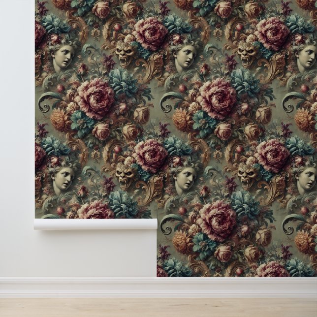 Affectionate Wrath – Gothic Victorian Wallpaper (Application)