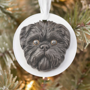 Affenpinscher 3D Inspired Ornament