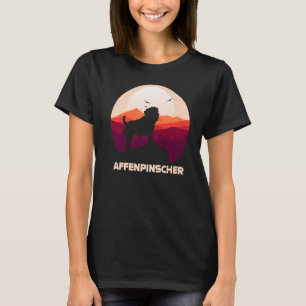 Affenpinscher And Moon Halloween  1 T-Shirt