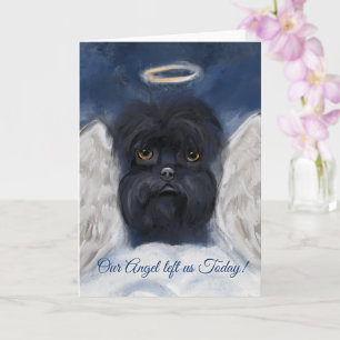 Affenpinscher ANGEL Card