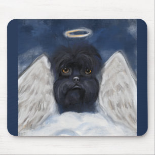 Affenpinscher Angel Mouse Pad