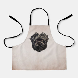 Affenpinscher Black Dog Apron
