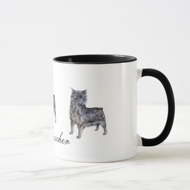Affenpinscher Ceramic Mug (Right)