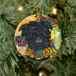 Affenpinscher Ceramic Ornament