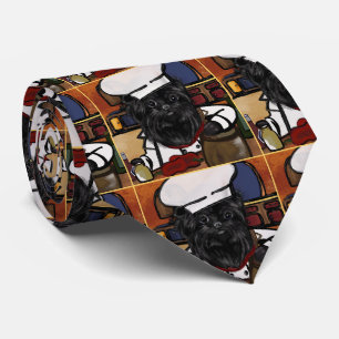 Affenpinscher Chef Tie